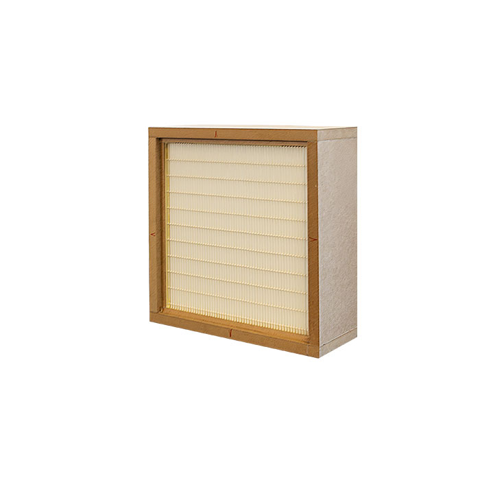 Bild 2 Schwebstofffilter, 305 x 305 x 117 +/- 6 mm im Holzrahmen