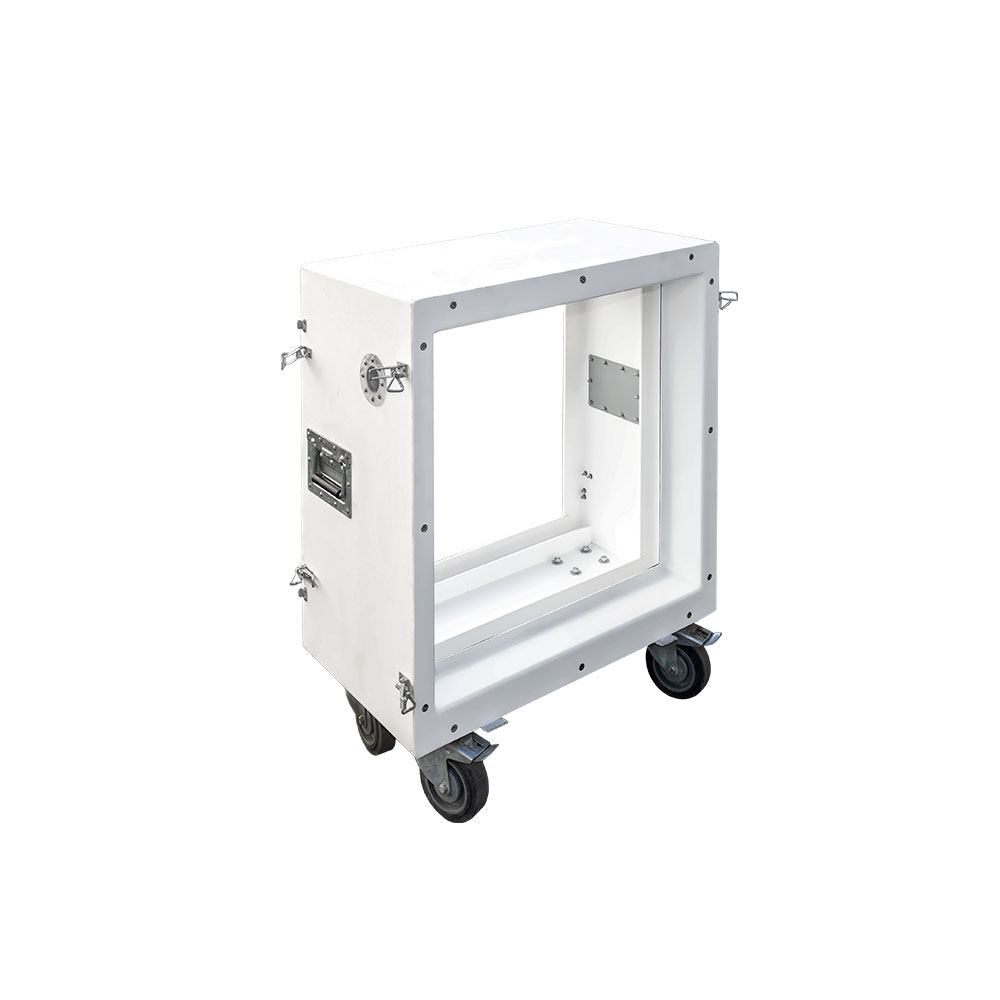 Bild 1 Filterkasten für Doppelfiltration, ohne Filter & Transportdeckel, für UHG 5.000 m³/h MKI REDLINE