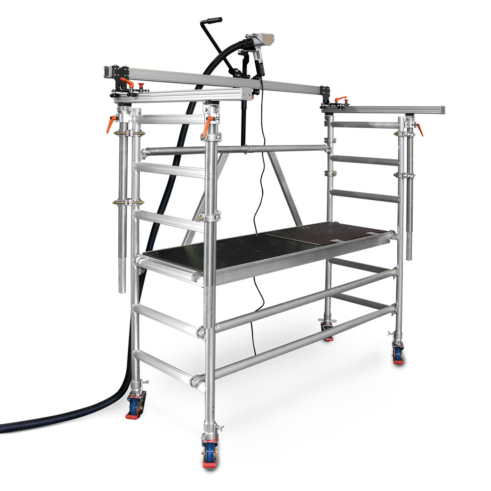 Bild 1 MKI Deckenfrässystem ACF80 BL Set (ohne Maschine)