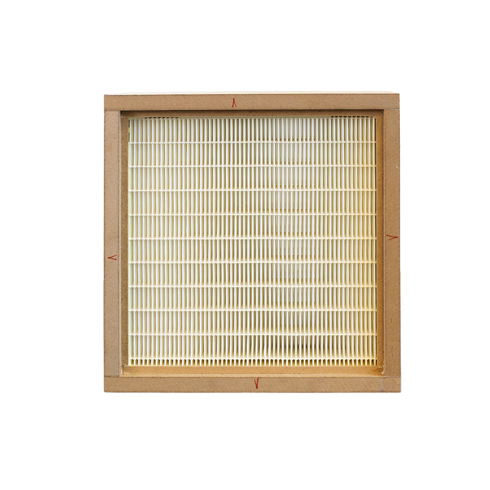 Bild 1 Schwebstofffilter, 610 x 610 x 292 +/- 6 mm im Holzrahmen