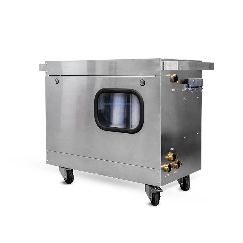 Bild 1 Warmwasserversorgung ohne Zwangsverriegelung und Abwasserfiltration