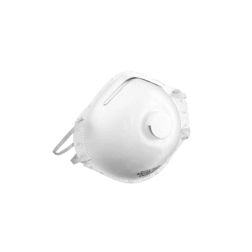 Bild 1 FFP 2 Maske mit Ausatem-Ventil - Atemschutz