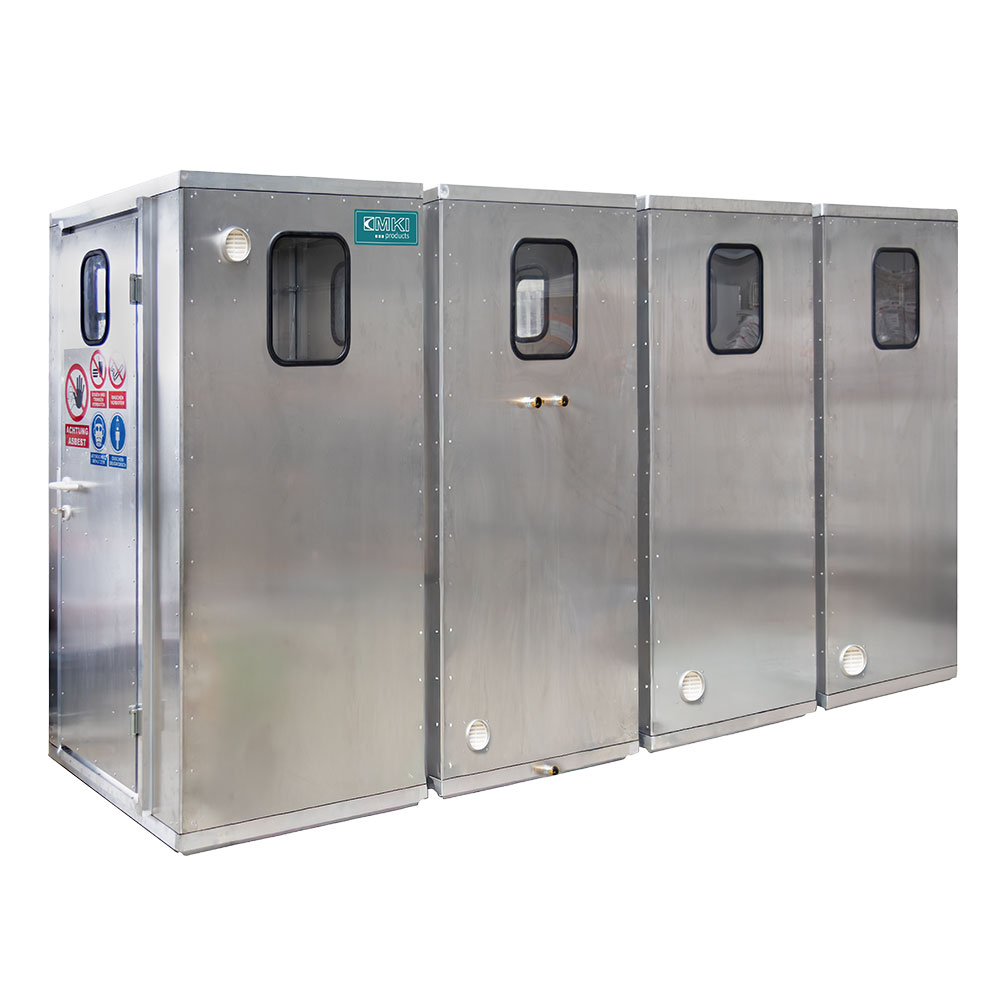 Bild 1 Personalschleuse 4 Kammer Aluminium