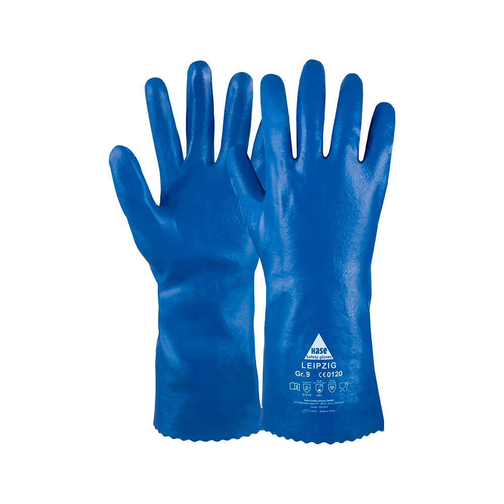 Bild 1 MKI GLOVES Chemie strong - blau Schutzhandschuh