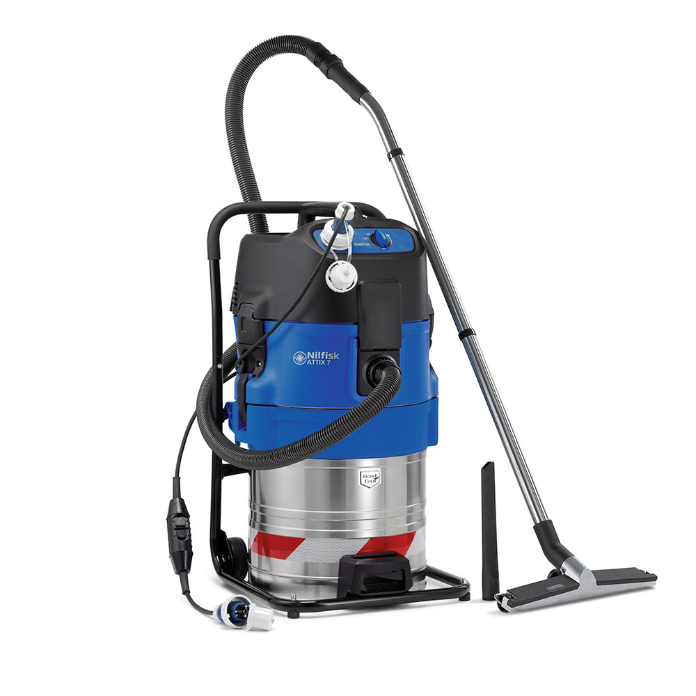 Bild 1 Nilfisk Industriesauger ATTIX 751-71 MWF 70l, Flüssigkeitssauger/Feuerwehrsauger